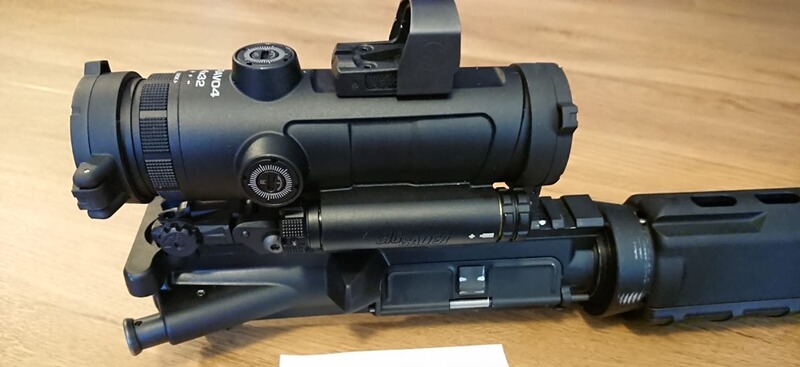 Sig Sauer Bravo4 4x32mm 5,56-7,62 + Romeo Zero Reddot