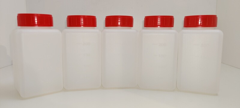 Pulverflaschen für Standböller / Ladehülsen / Ladeflaschen 5 Stück