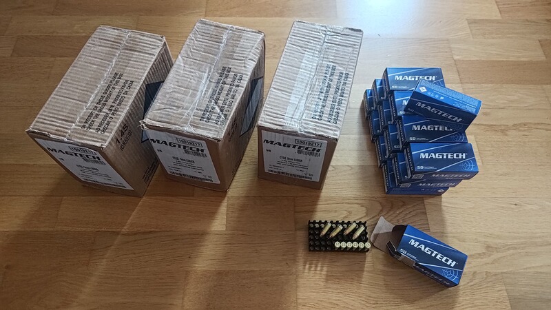 3.650 (73 x 50er Packs) MAGTECH CTGE 9mm Luger 124gr / 9x19mm Vollmantel