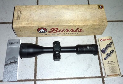 Burris Zielfernrohr SIX Xe 3–18x56 ohne Schiene mit Leuchtabsehen + Parallaxeausgleich