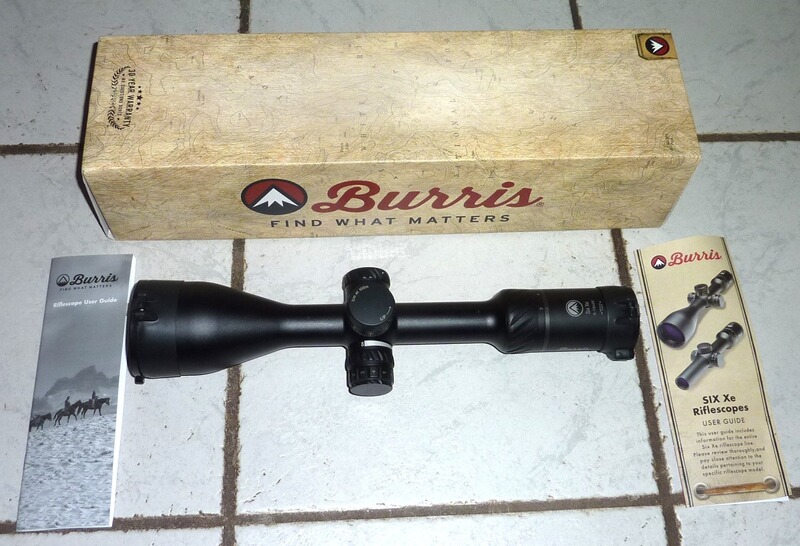 Burris Zielfernrohr SIX Xe 3–18x56 ohne Schiene mit Leuchtabsehen + Parallaxeausgleich
