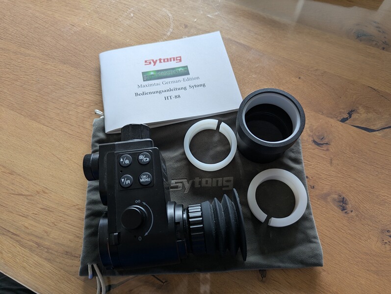 Sytong HT-88 German Edition - NAGELNEU inkl. Adapter