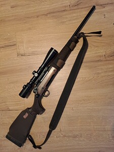 Repetierbüchse Haenel NXT, .308 Win + Dentler Basis Montage