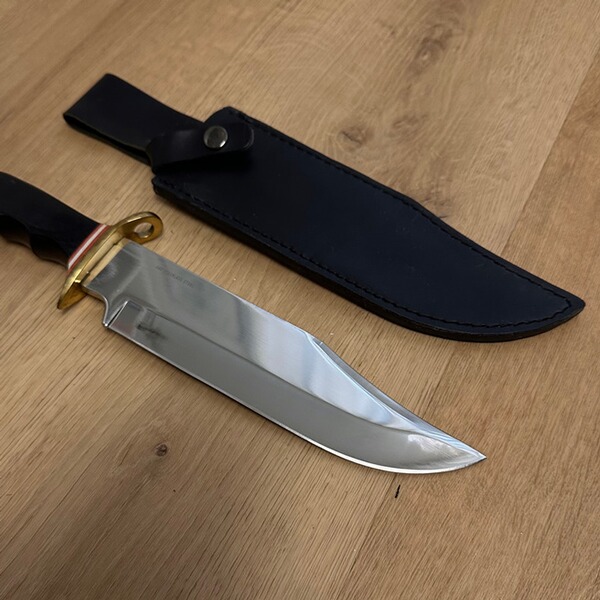 Böker Magnum Bowie Jagdmesser – Große Klinge – Lederscheide
