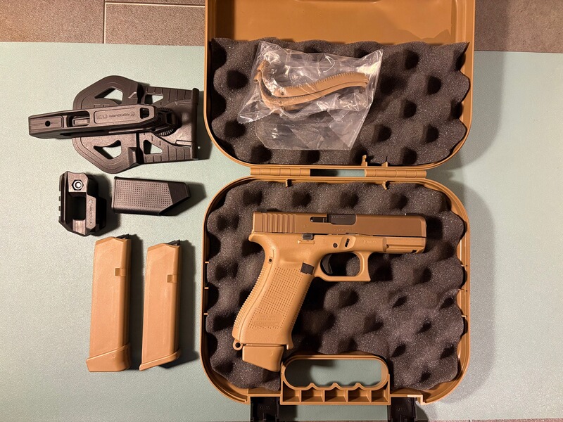 Glock 19X mit Recover G7 Holster