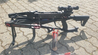 Compound-Armbrust Siege 300 mit Magazin