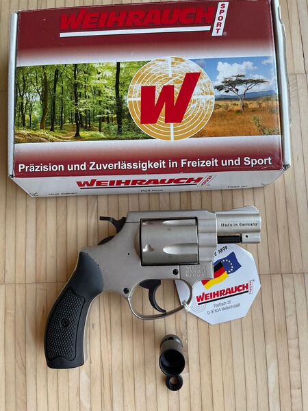 Weihrauch HW37 in Nickel ! 9mm RK