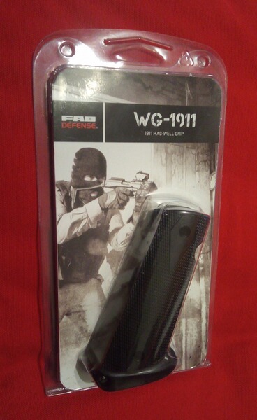 FAB Defense 1911 Mag-Well Grip WG-1911, polymer, schwarz