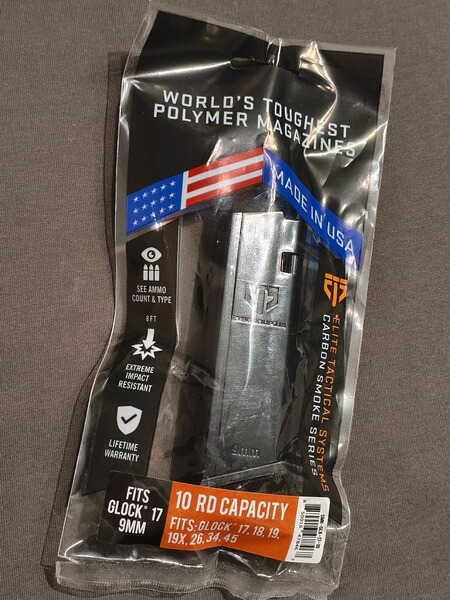 ETS Mag smoke Glock 17 10-Rd