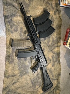 Begadi AK105 AEG mit ASCU Pro Mosfet, M-LOK Umbau und 5 Midcaps
