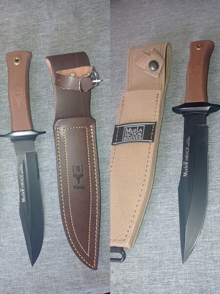 Muela Mirage Coyote ,Jagdmesser,Tactical Messer