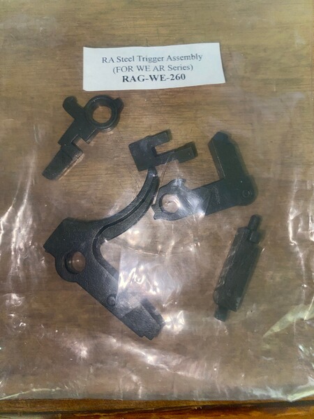 Ra-Tech Steel TriggerAssembly / Stahlteile für WE ,,AR Serie , Ra-Tech