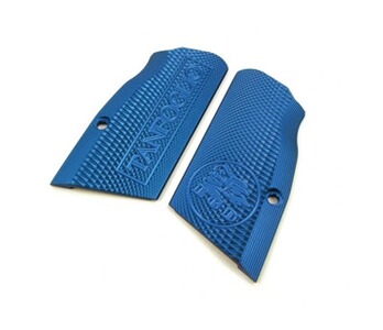 Original TANFOGLIO XTREME EGD Grip / Griffschalen in Blau - Top Zustand