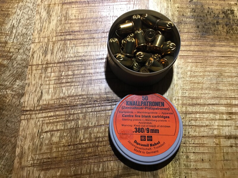 Alte RWS Patronen .380/9mm