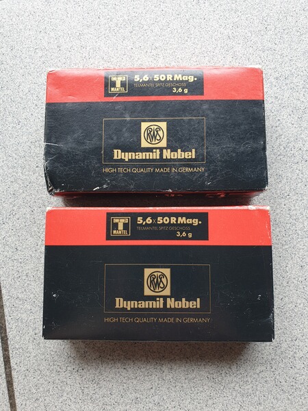 RWS Munition 5,6x50 R Mag. 3,6 G TM Spitz