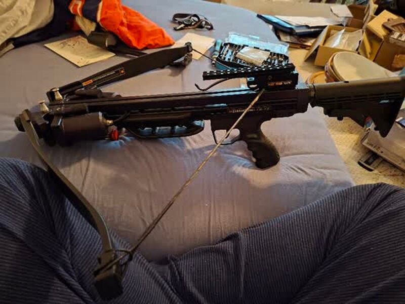 Steambow Onyx Armbrust