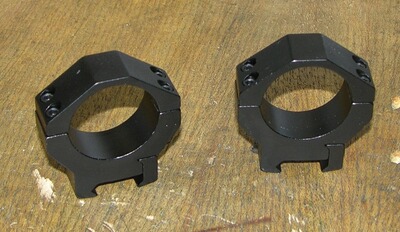 34mm Alu Montageringe für Picatinny Schiene