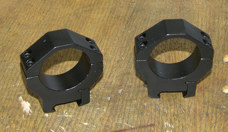 34mm Alu Montageringe für Picatinny Schiene