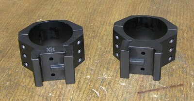 Vector Optics - 34mm Alu Montageringe für Picatinny Schiene