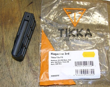 Tikka T3 T3x Magazin 3 Schuss NEU