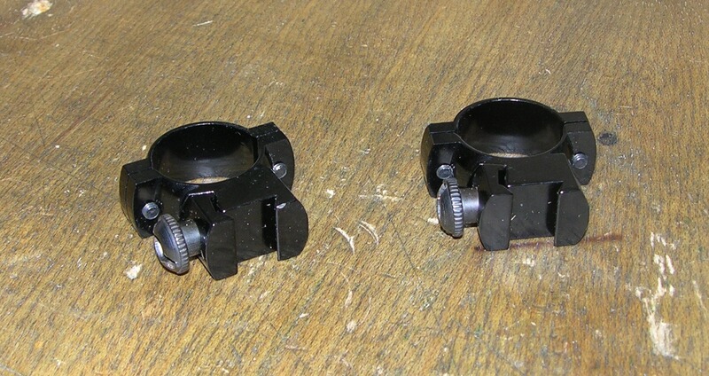 25,4mm / 1" Montageringe für 11mm Prsimenschiene