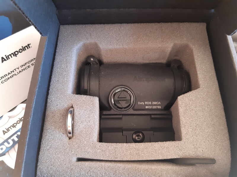 Aimpoint Duty RDS, 2 MOA, 39mm