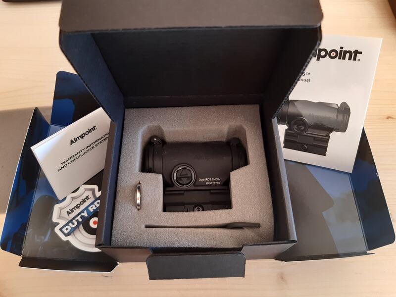 Aimpoint Duty RDS, 2 MOA, 39mm