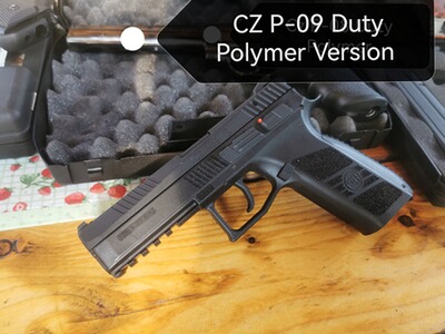 CZ P-09 Softair-Pistole Schwarz Kaliber 6 mm Gas Blowback (P18)