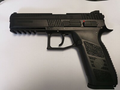 ASG CZ P-09 Schwarz m. Waffenkoffer