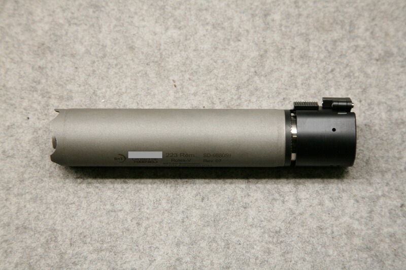 Schalldämpfer B+T Rotex-V, Kaliber .223, für Standard A2 Mündungs-FD *Start 20.03.2026 - 12 Uhr*