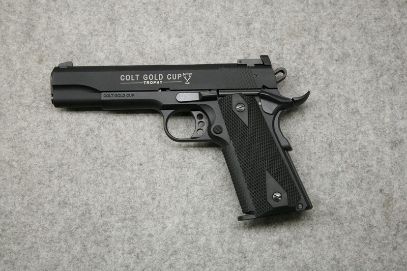 KK-Pistole Colt 1911 Gold Cup, by C. Walther, Kaliber .22 lfb (.22 lr)