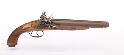 Vorderlader-Pistole Pedersoli Howdah Hunter Steinschloß, Kaliber 20