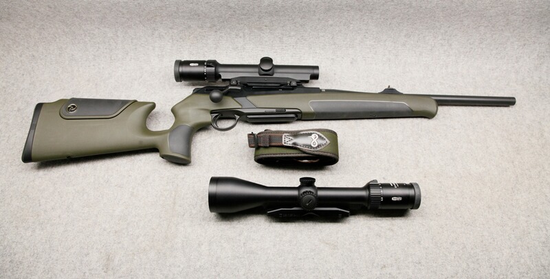 Geradezug Repetierbüchse Merkel RX Helix Speedster, Kal. .308 Win., mit 2 x Zfr. Meopta Meostar