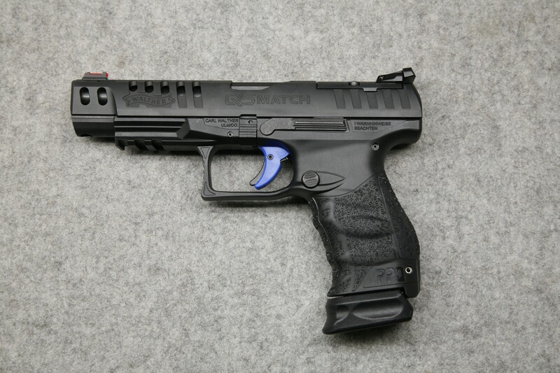 Pistole Walther Q5 Match Champion, Kaliber 9 mm Luger