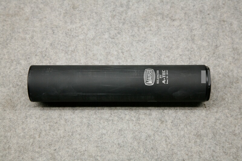 Schalldämpfer Mauser by A-Tec, Kaliber 8 mm / .30, M15x1