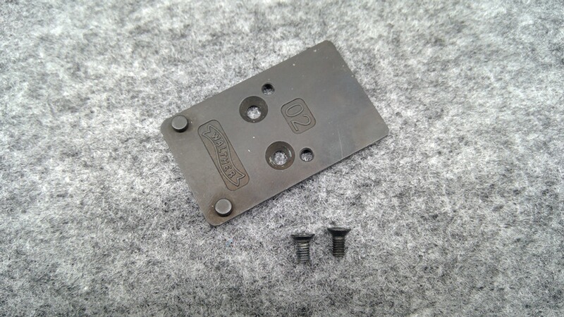 Walther Adapterplatte für Walther PDP V1 Nr. 2- 2.Wahl