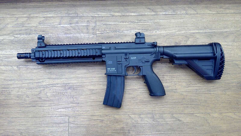 Softair Heckler & Koch HK416 D AEG 6mm BB elektrisch 2. Wahl Vorführwaffe