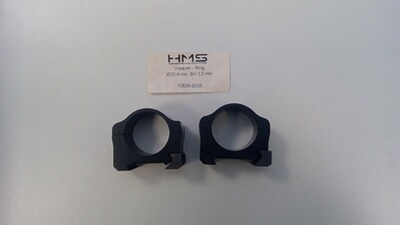 HMS Weaver-Ringe 25,4mm/BH 3,5mm
