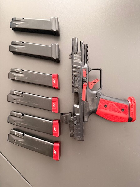 Canik SFx Rival-S Pistole mit viel Zubehör