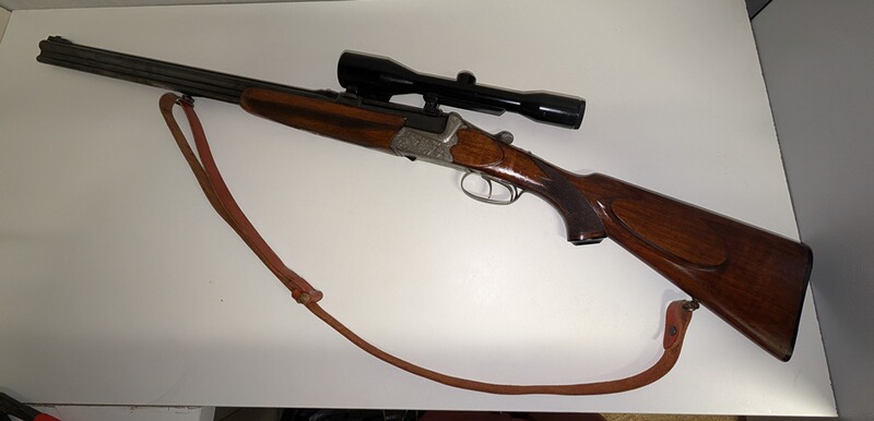 Bockbücksflinte Sodia 7x57R und 16/70 mit Einstecklauf 9,3x74R