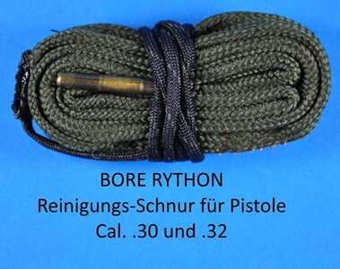 BORE PYTHON Reinigungsgerät für Pistole / Revolver Cal. .30 und .32