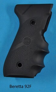 HOGUE Gummigriff mit Fingerrillen für Pistole Beretta 92