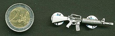 US M16A2 Sturmgewehr als Metall-Anstecker