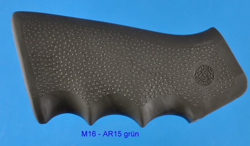 HOGUE Gummigriff m. für M16 / Colt AR15 Gewehre olivgrün