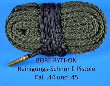 BORE PYTHON Reinigungsgerät für Pistole / Revolver Cal. .44 und .45