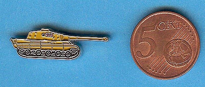 Panzer Tiger II "Königstiger als Metall-Anstecker