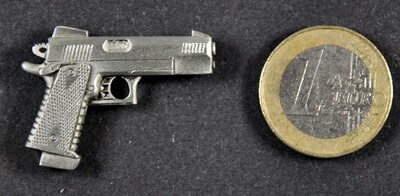 Colt 1911A1 Government Sportausführung als Metall-Anstecker