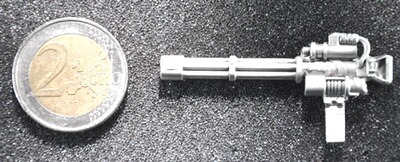 US Minigun / Vulcan Maschinengewehr als Metall-Anstecker