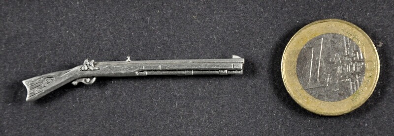 Kentucky Rifle als Metall-Anstecker
