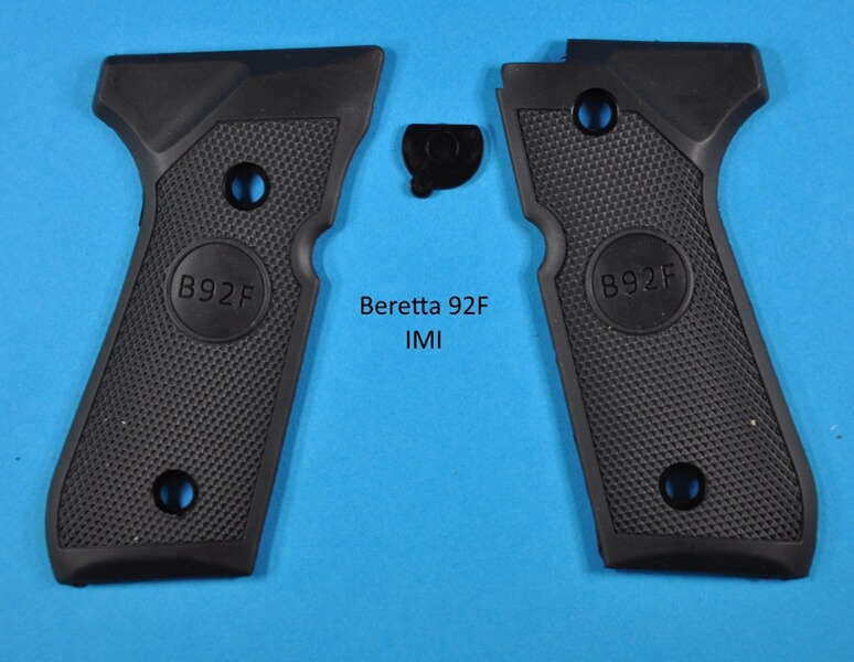 IMI-Defense Beretta 92F Griffschalen mit Gummiüberzug